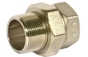 Racord olandez direct, cu piulita 3/4"M, cu canelura, filet interior - filet exterior, MPN image