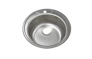Chiuveta incastrabila rotunda ASIL. Inox. Fara picurator. 510 x 170 mm. 0.6 mm. image