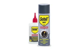 Adeziv bicomponent Selsil. Adeziv instant 50 g. Activator 200 ml. image