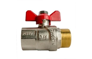 Robinet cu bila MF 3/4'. fluture image