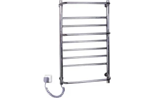 Uscator electric pentru prosoape, ELNA-9, 1015 × 530 × 155 mm, inox, ELNA image