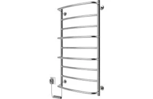 Uscator electric pentru prosoape ELNA Cascade-9, 900x530x185 mm, inox, crom image