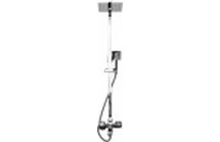 Sistem de dus cu baterie RUBANO. Crom. Inox image