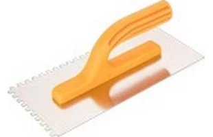 Gletiera cu margini zimtate 13A286 Topex. Inox. 6 x 6 x 6 mm. 280 x 130 mm. image