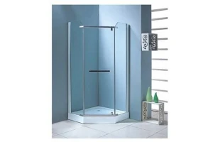 Cabina de dus 900X900X2000. cada joasa. forma pentagonala. sticla transparenta. MPN image
