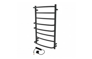 Uscator de prosoape electric Cascade-8 ELNA. Inox. Negru. Dimmer. 810 x 530 x 175 mm. image