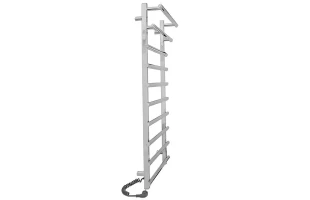 Uscator electric pentru prosoape ELNA Cascade Lux-10, 1010x530x155mm, inox, crom image