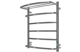 Uscator electric pentru prosoape ELNA Cascade-6, 610x530x185mm, inox, alb image