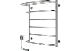 Uscator electric pentru prosoape ELNA Cascade-6 cu raft, 610x530x290 mm, inox, dimmer, crom image