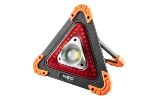 Triunghi de avertizare cu LED 2 in 1 NEO. 10 W. 800 lm. 22 x 220 x 45 mm. image