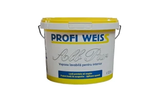 Vopsea, lavabila, interior, 2.5 L, PROFI WEISS image