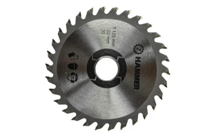 Disc fierastrau circular pentru lemn Hammer. 125 x 22 mm. 30 dinti. image