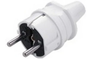 Fisa cu impamintare Viko by Panasonic. Alb image