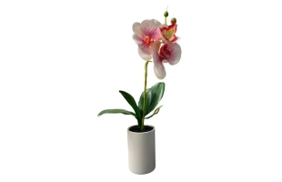 Flori artificiale, ikebana, orhidee image