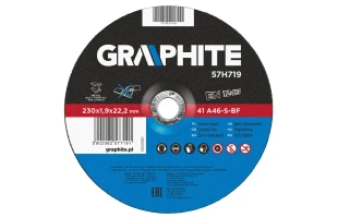 Disc debitare metal 230 x 1.9 х 22.2mm. 1buc.Graphite. image