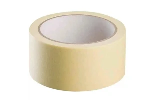 Banda adeziva din hartie 25mm x 33m galbena : image
