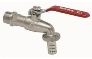 Robinet cu bila pentru butoi SENA ARCO. PN30. 3/4" x 1". image