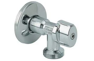 Robinet coltar nichelat ARCO. d 1/2"FE x 3/4"FE. PN16. L-85. image