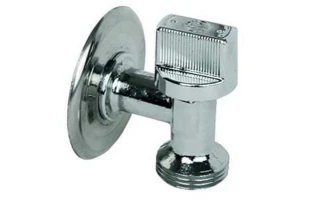 Robinet coltar nichelat ARCO. d 1/2"FE x 3/4"FE. PN16. L-86. image