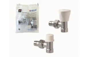Set robinet calorifer coltar TEIDE ARCO. d 1/2". ( tur - retur ) image