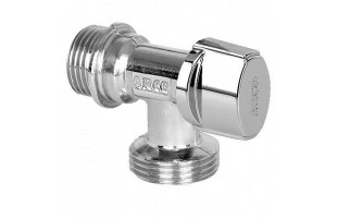 Robinet coltar nichelat ARCO. d 1/2"FE x 3/4"FE. PN16. L-94. image