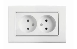 Priza dubla fara impamintare Linnera Viko by Panasonic. Alb. 16 A. image