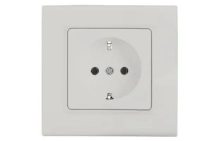 Priza cu impamintare Linnera Life Viko by Panasonic. Perla alba image