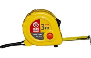 Ruleta 3mx19mm carcasa din plastic cu fixator BAU WELT image