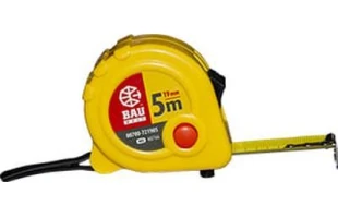 Ruleta 5mx19mm carcasa din plastic cu fixator BAU WELT image