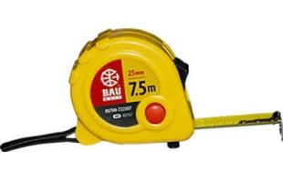 Ruleta 7.5mx25mm carcasa din plastic cu fixator BAU WELT image