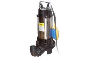 Pompa submersibila pentru fecale cu tocator MPN Днестр. V1300DF. 1500 W. 12 m. 300 l/min. image