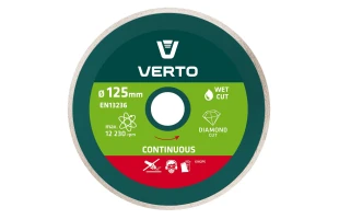 Disc diamant continu 125x22.2 mm Verto x image