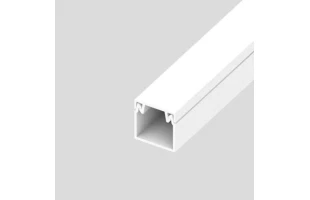 Canal cablu PVC, 80 x 40 mm, alb, METAKSAN image
