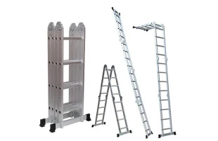 Scara multifunctionala din aluminiu BAU WELT. 3.7 m. image