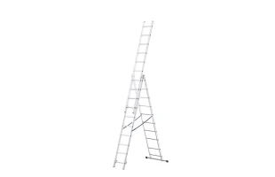 Scara aluminiu cu trei sectiuni BAU WELT. 3/ 10 m. image