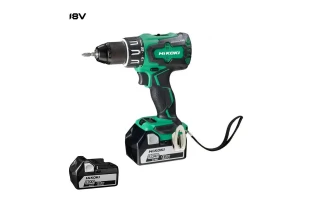 Masina de gaurit si insurubat cu percutii DV18DBSLWFZ Hikoki. 2 acumulatori Li-Ion. 18 V. 5 Ah. 70 Nm. 1800 rpm. image