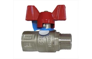 Robinet cu bila MF 3/4''. armat. fluture. Rubano image
