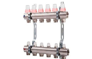 Colector cu debitmetre pentru 5 iesiri 3/4" MPN image