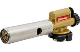 Arzator la gaz cu conexiune rapida si aprindere piezo G-06 BAU WELT. pentru butelie gaz. 360 grade. 220 g. image
