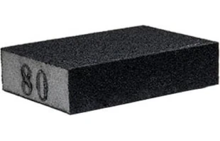 Burete abraziv pentru slefuire P80 dreptunghiular. BAU WELT image