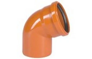 Cot PP pentru canalizare Turplast-Bis. d 160 mm. 45 grade. Oranj. image