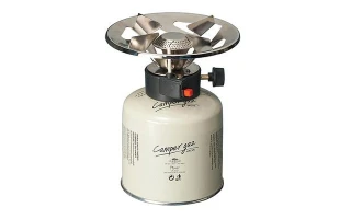 Miniaragaz camping pe cartus gaz Delux 500 Thermogas. Aprindere piezo. Valva de sigurnata. 500 g. image