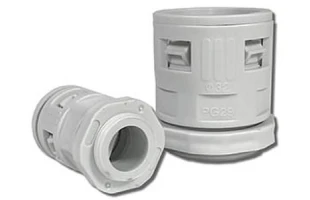 Mufa pentru tub gofrat Promrukav. Gri. 20 mm. image