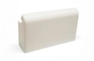 DLP-slim. unghi exterior reglabil. 74x20mm. alb. 'cut - 2buc' QUEL image