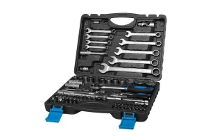 Set chei si accesorii Proline. 1/2 " - 1/4 ". 4 - 32 mm. 8 - 22 mm . 82 buc. image