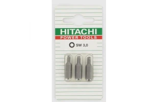 Set 3 biti profil Hex 752345 Hikoki. 1/4". 4 - 25 mm. image