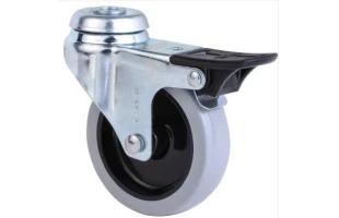 Roata pivotanta cu orificiu central si frana, greutate max. 34kg image