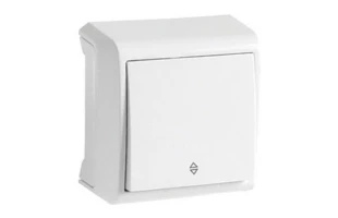 Intrerupator cap scara cu o clapa Vera Viko by Panasonic. Alb image