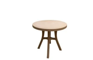 Masa din ratan, rotunda, 80cm, Royal image