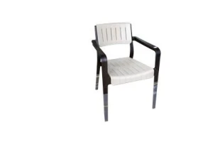 Scaun din plastic, maro-cappucino, Infinity image